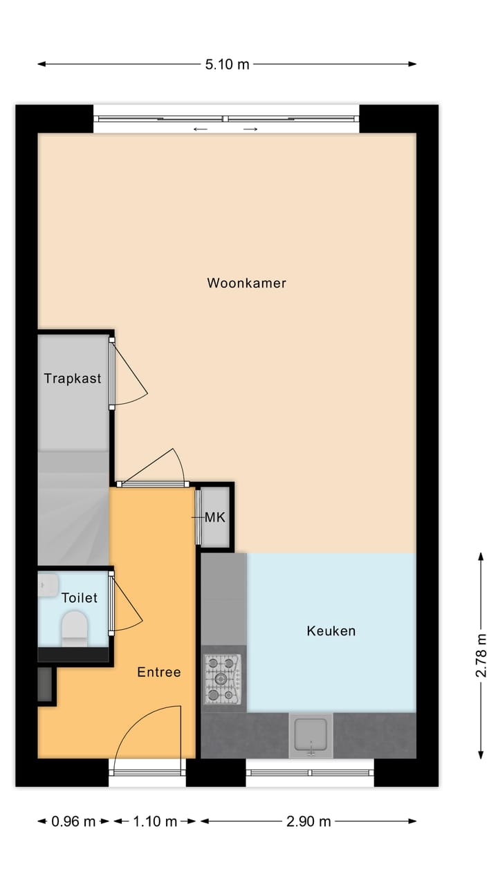 Foto 3 van Bouwnummer 8 (Moerhoek 16)