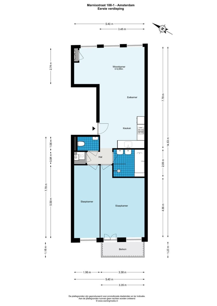 Photo 22 of Marnixstraat 188-1