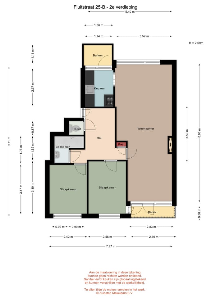 Foto 23 van Fluitstraat 25-B