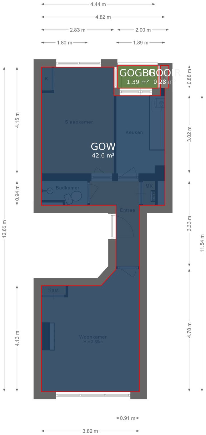 Foto 22 van Utrechtsedwarsstraat 93-2