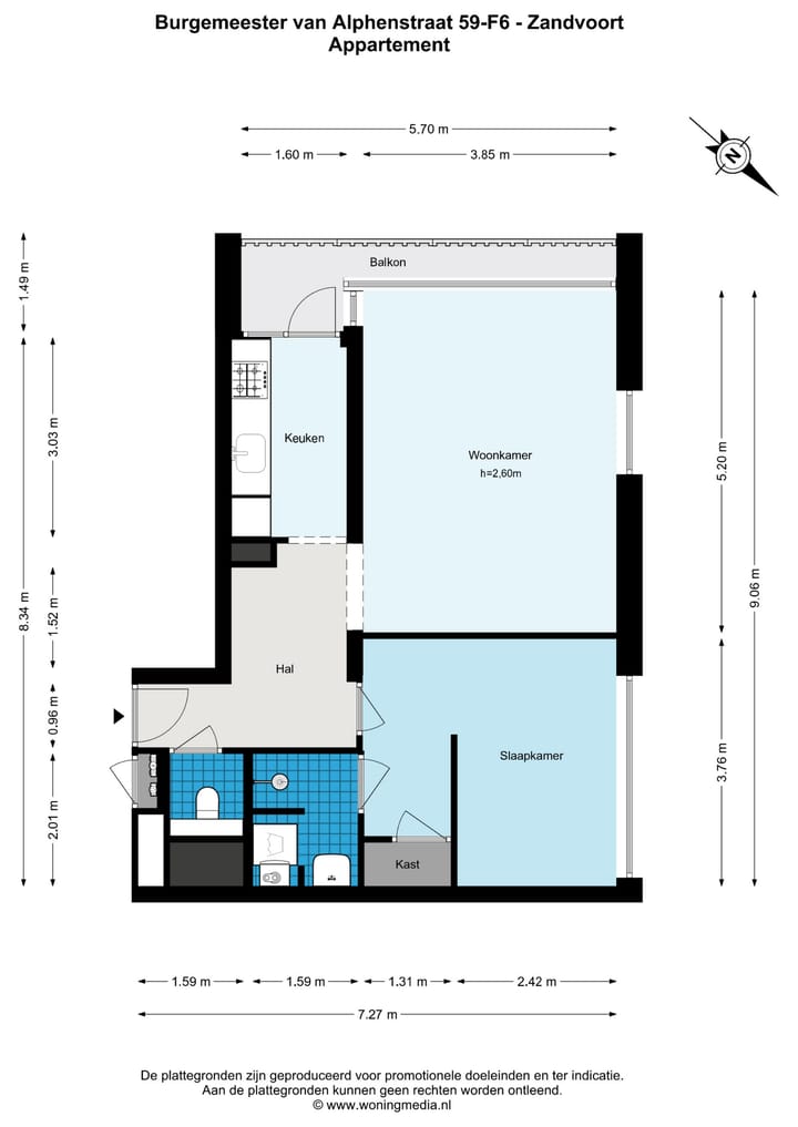 Photo 27 of Burgemeester van Alphenstraat 59-F6