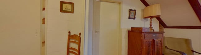 Slaapkamer en werkkamer