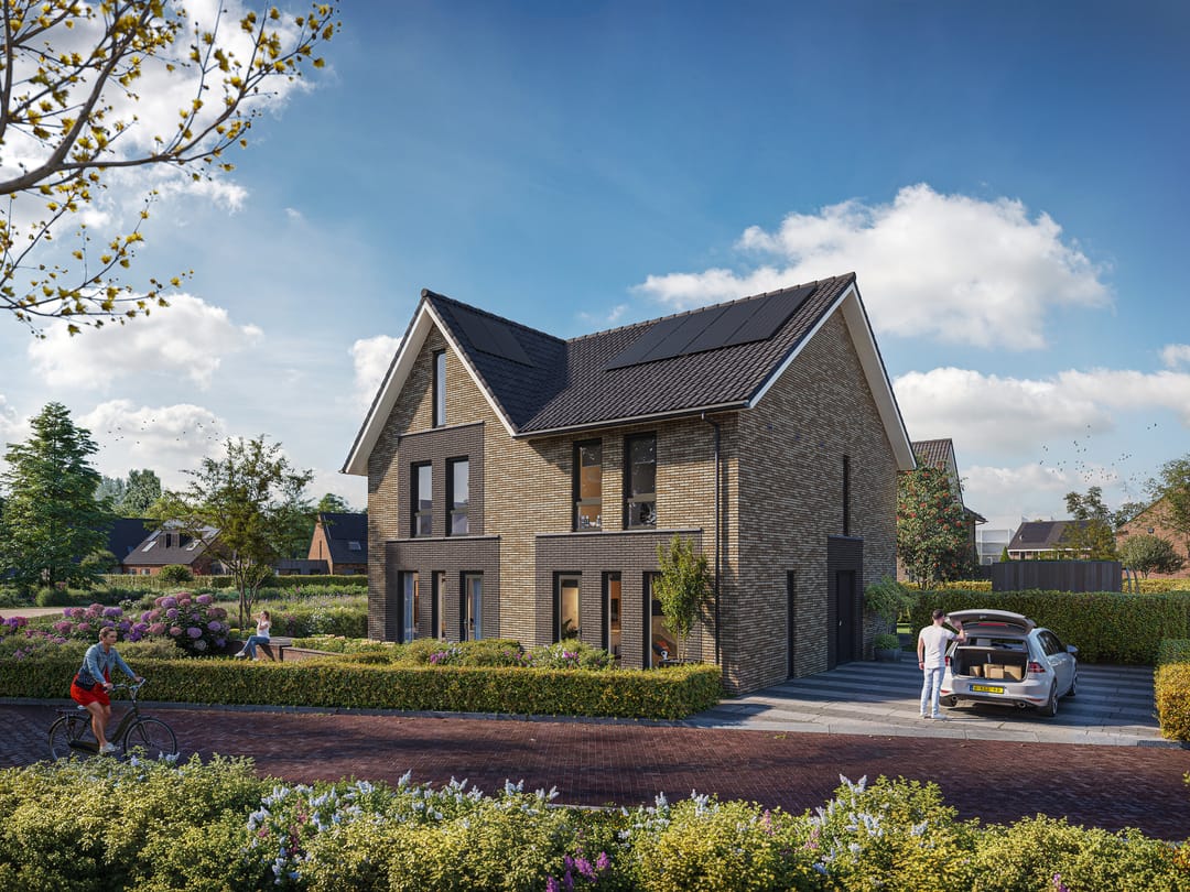 Foto 1 van 2 onder 1 kapwoning (Bouwnr. 172)