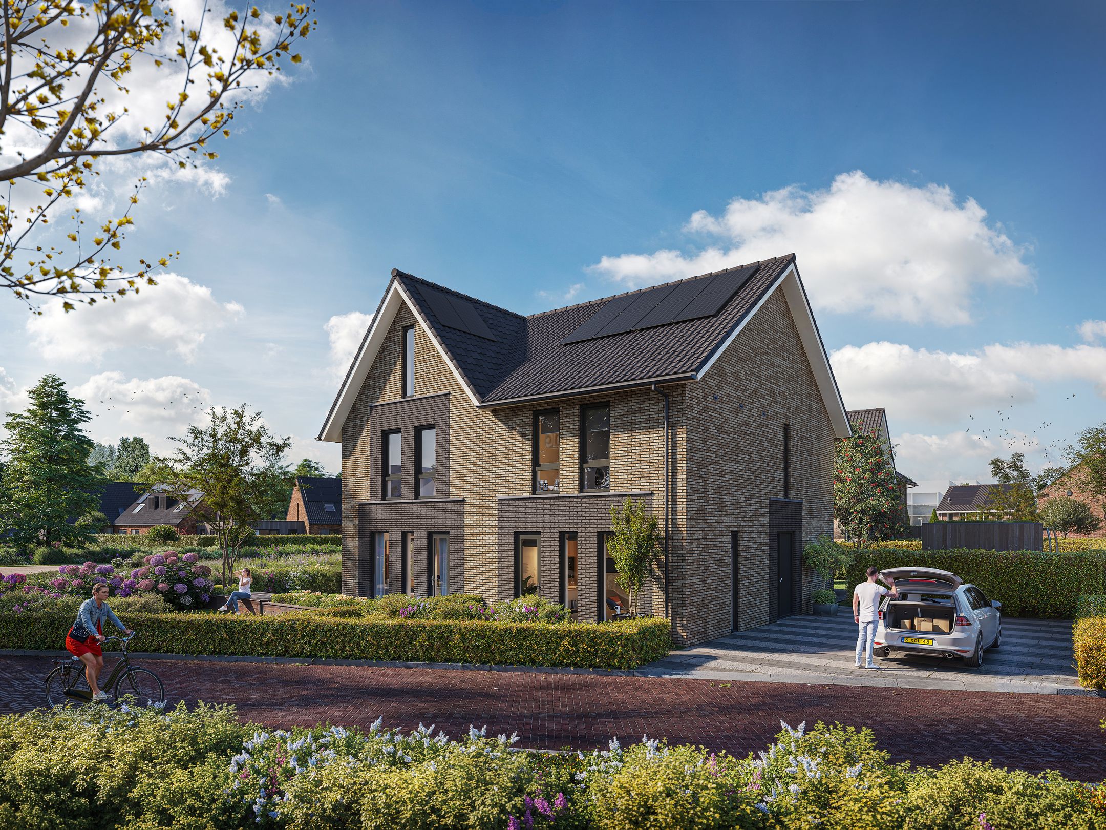 Foto 6 van 2 onder 1 kapwoning (Bouwnr. 336)