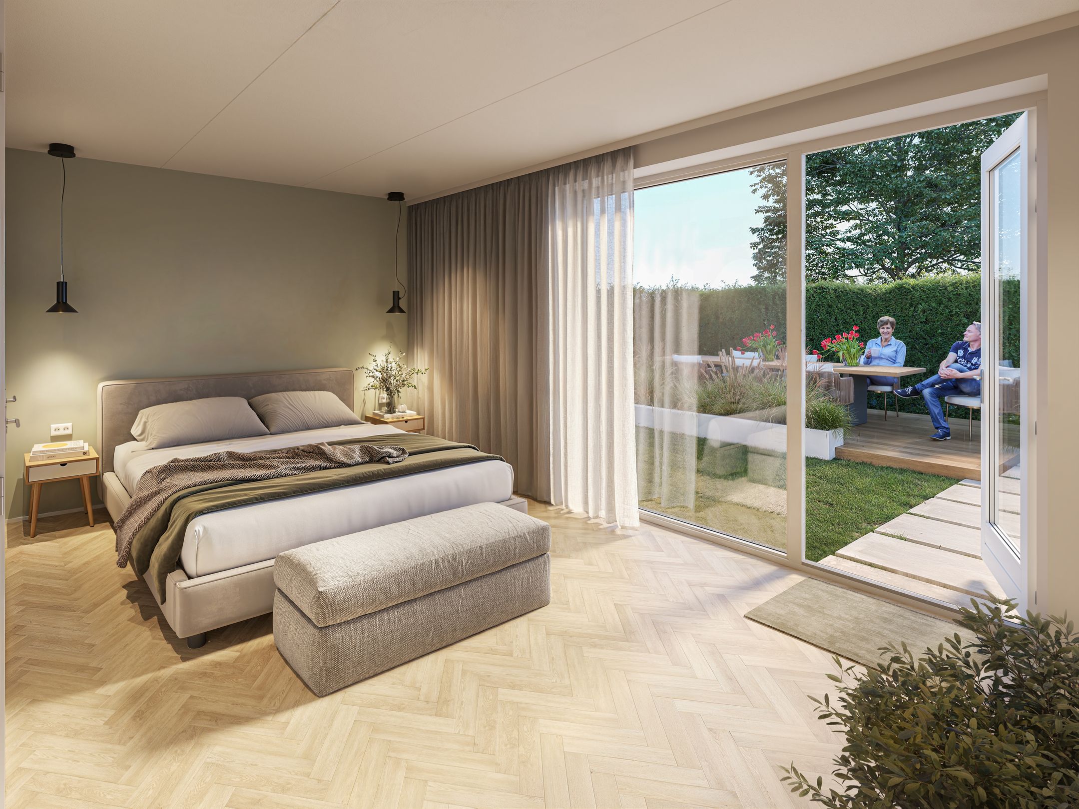 Foto 3 van 2 onder 1 kapwoning levensloop (Bouwnr. 145)