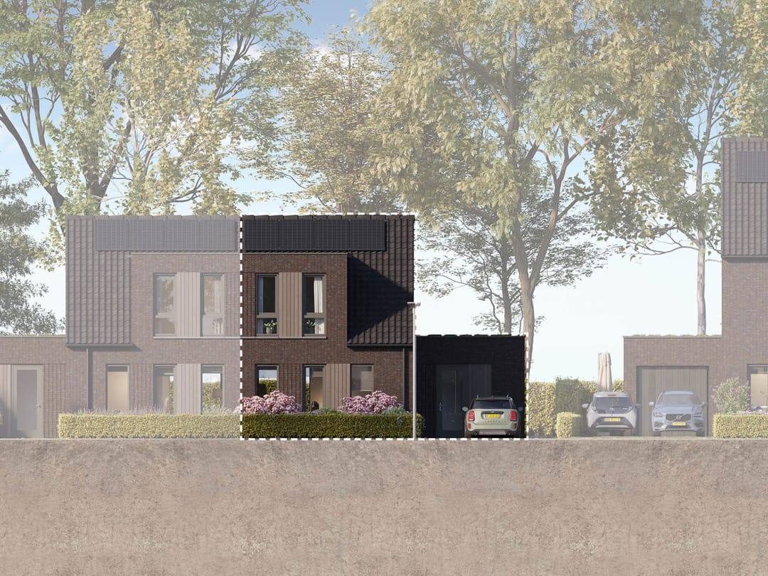Photo 2 of 2 onder 1 kapwoning levensloop (Bouwnr. 148)