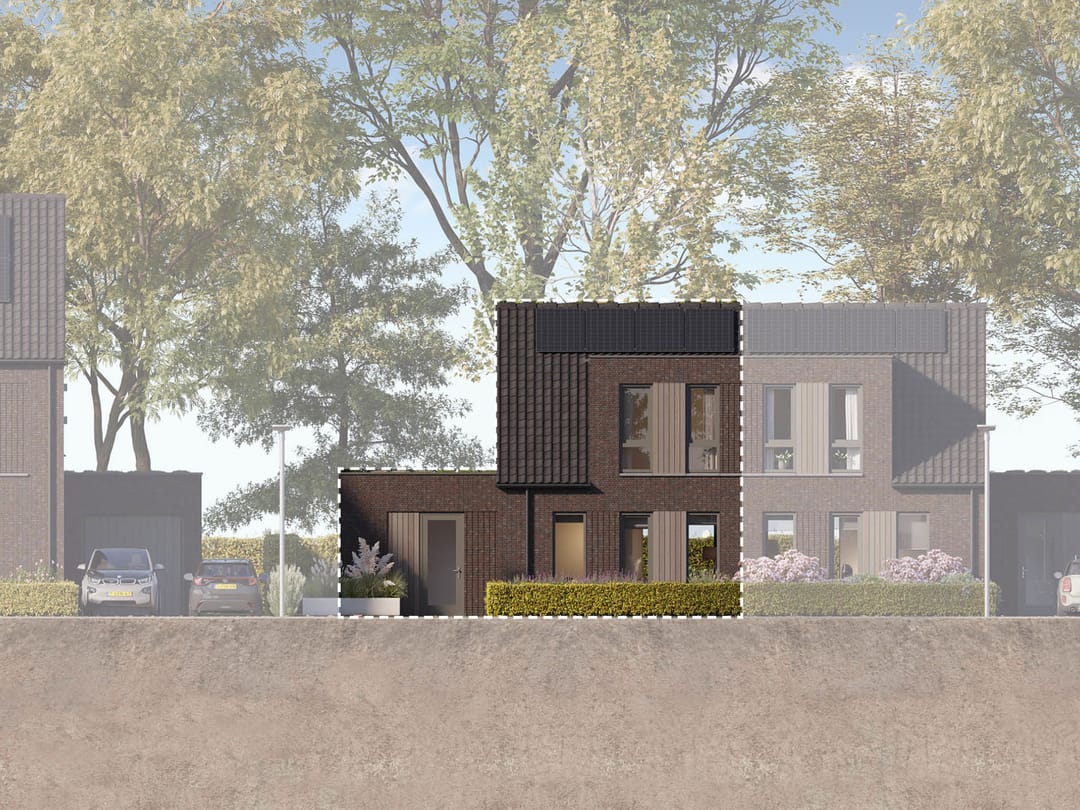 Photo 2 of 2 onder 1 kapwoning levensloop (Bouwnr. 149)