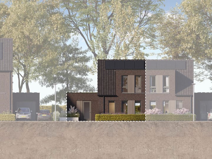 Photo 2 of 2 onder 1 kapwoning levensloop (Bouwnr. 149)
