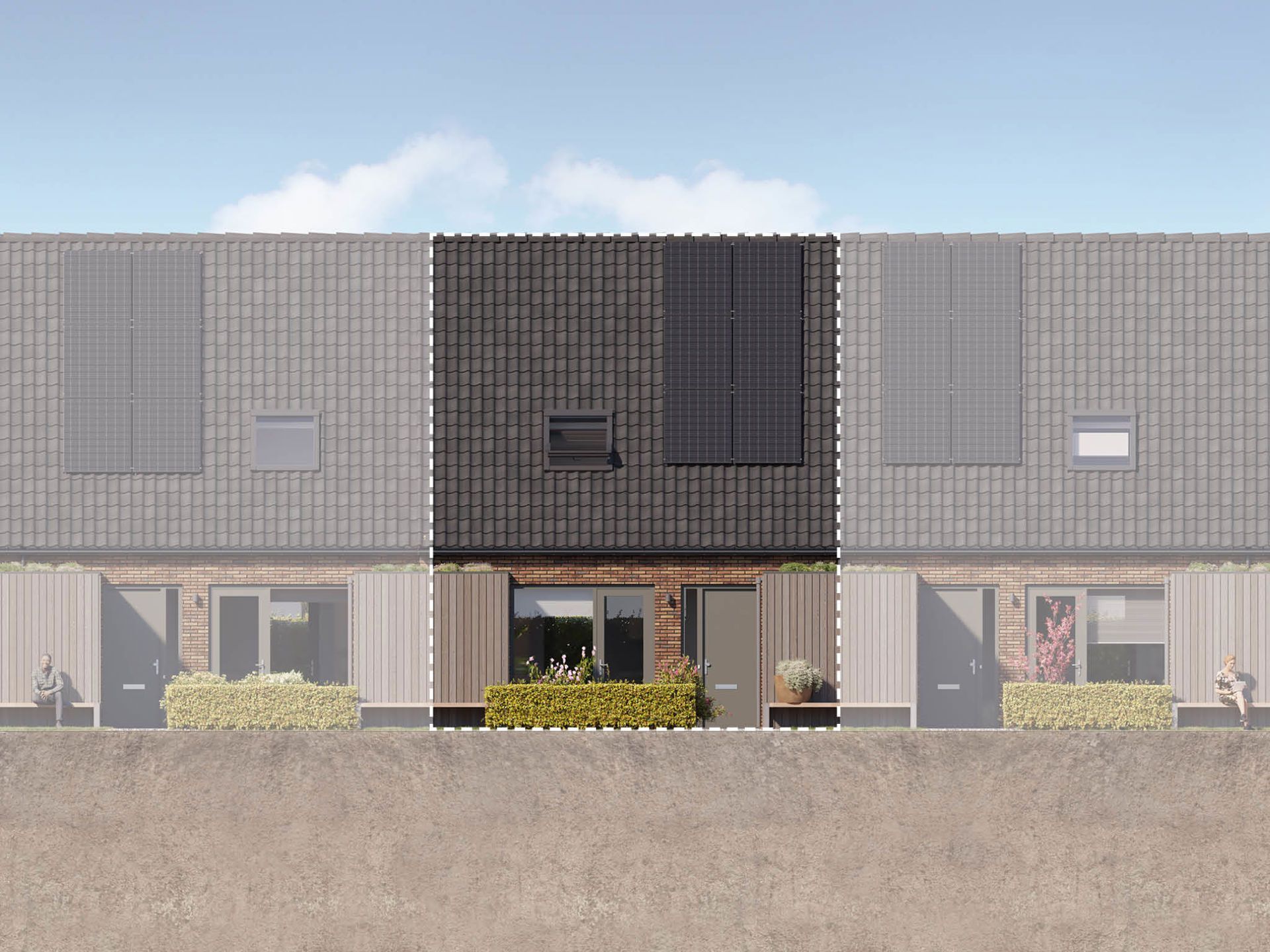 Foto 3 van Hofwoning levensloop (Bouwnr. 405)