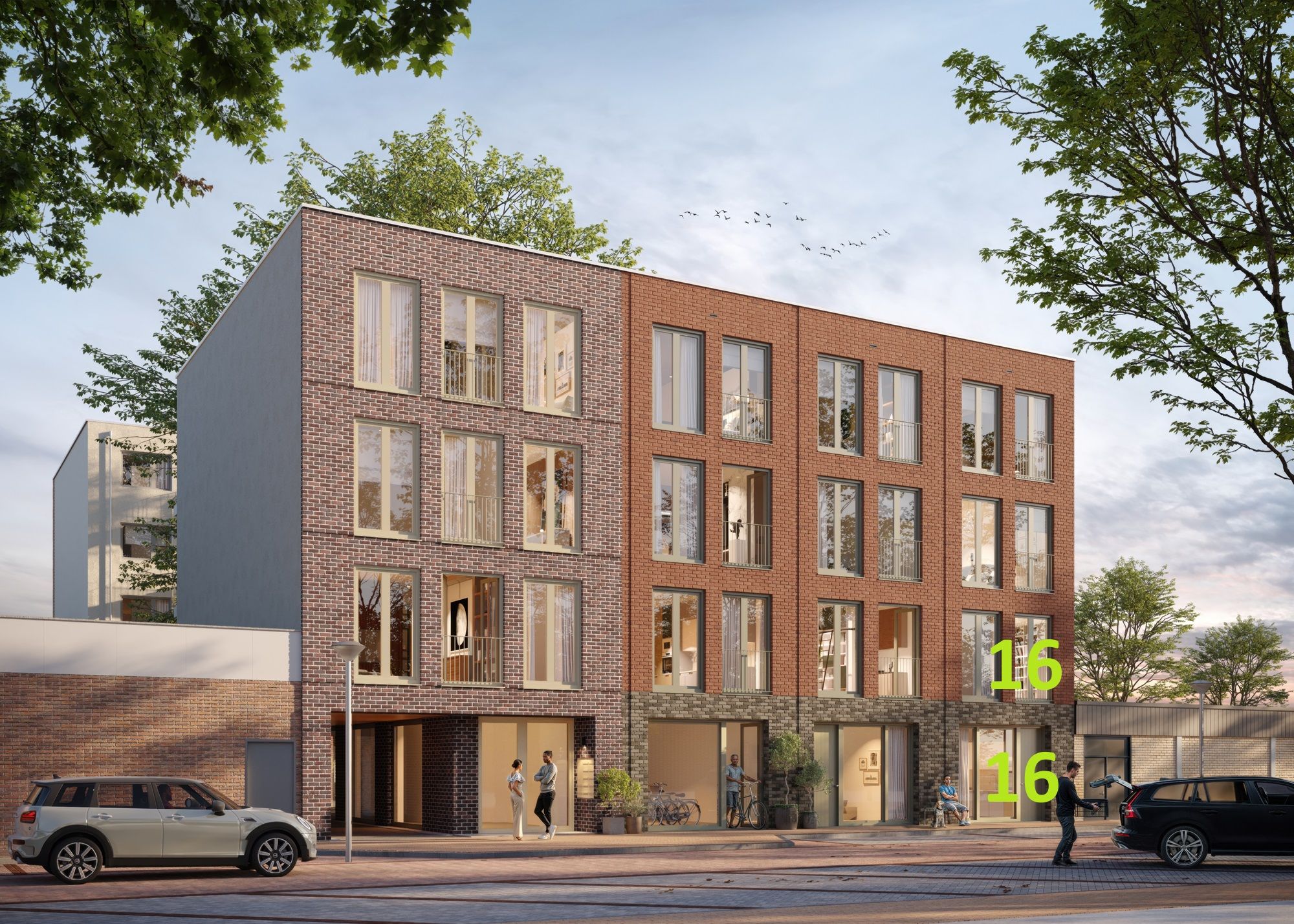 Appartement type F (Bouwnr. 16)  false