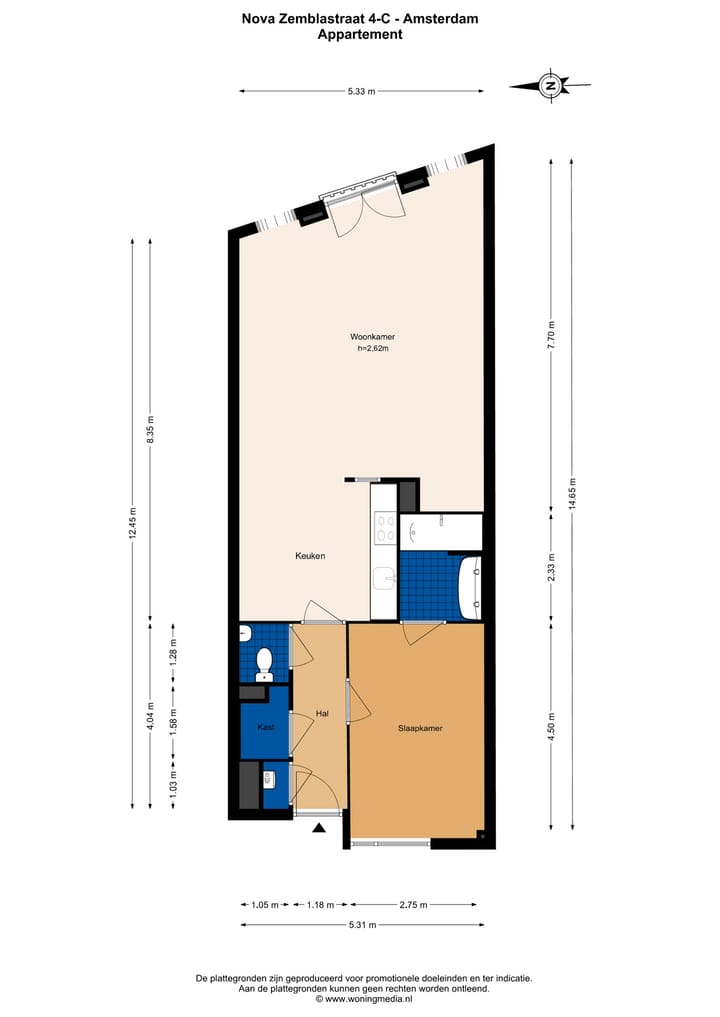 Foto 29 van Nova Zemblastraat 4-C