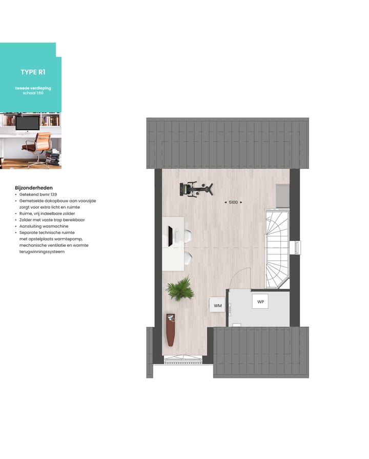 Foto 5 van Hoekwoning type R1 | (Bouwnr. 139)