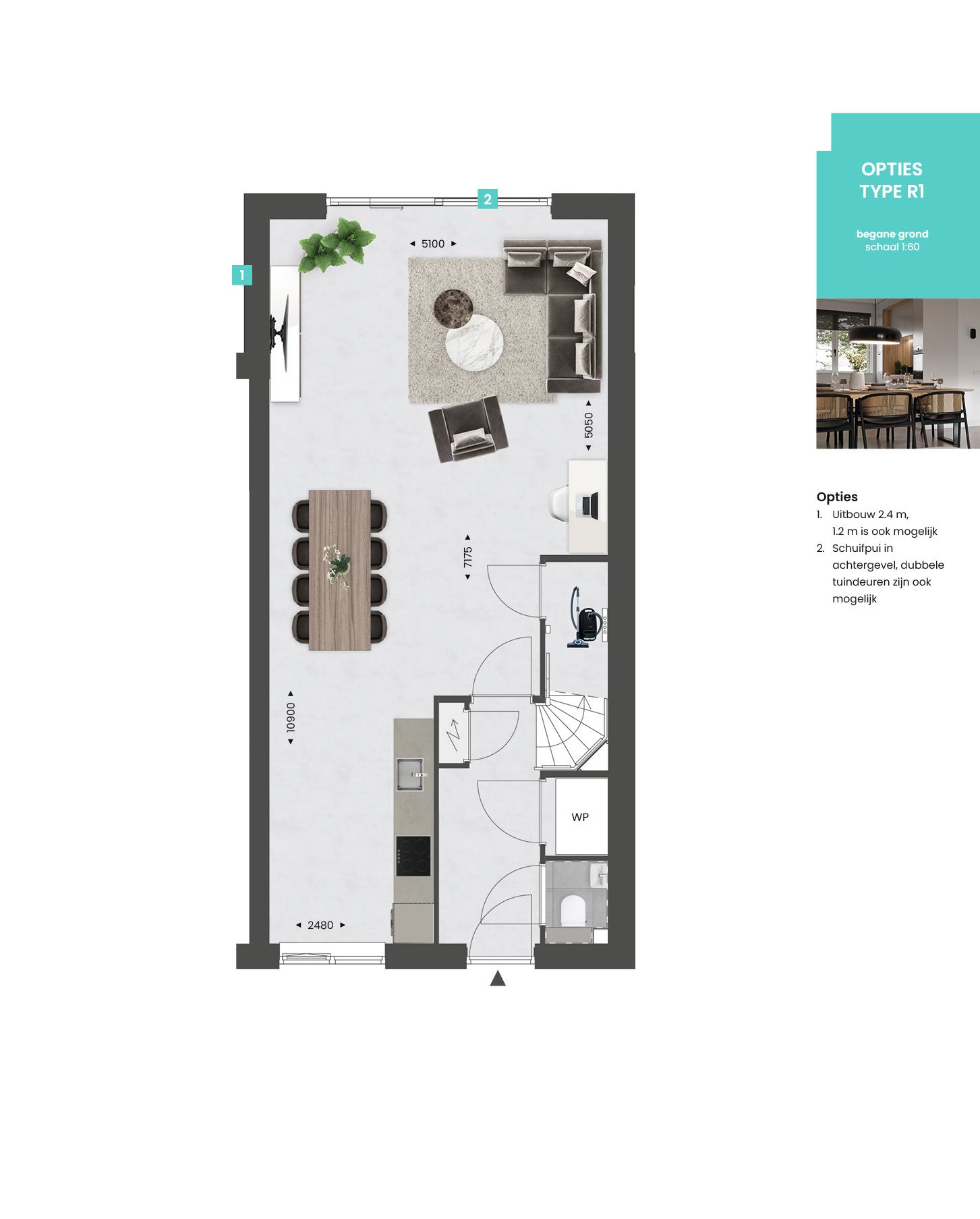 Foto 6 van Hoekwoning type R1 | (Bouwnr. 139)