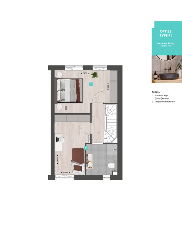 Foto 7 van Hoekwoning type R1 | (Bouwnr. 139)