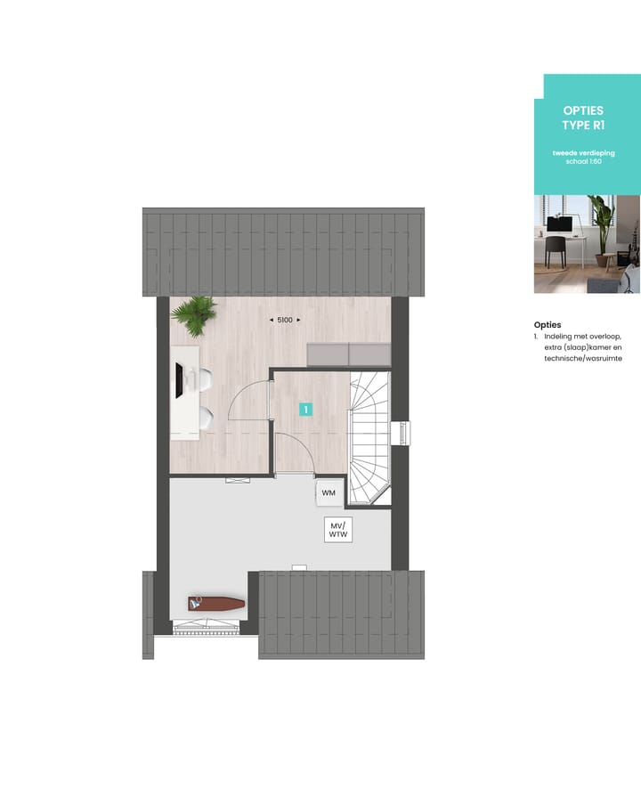 Foto 8 van Hoekwoning type R1 | (Bouwnr. 139)