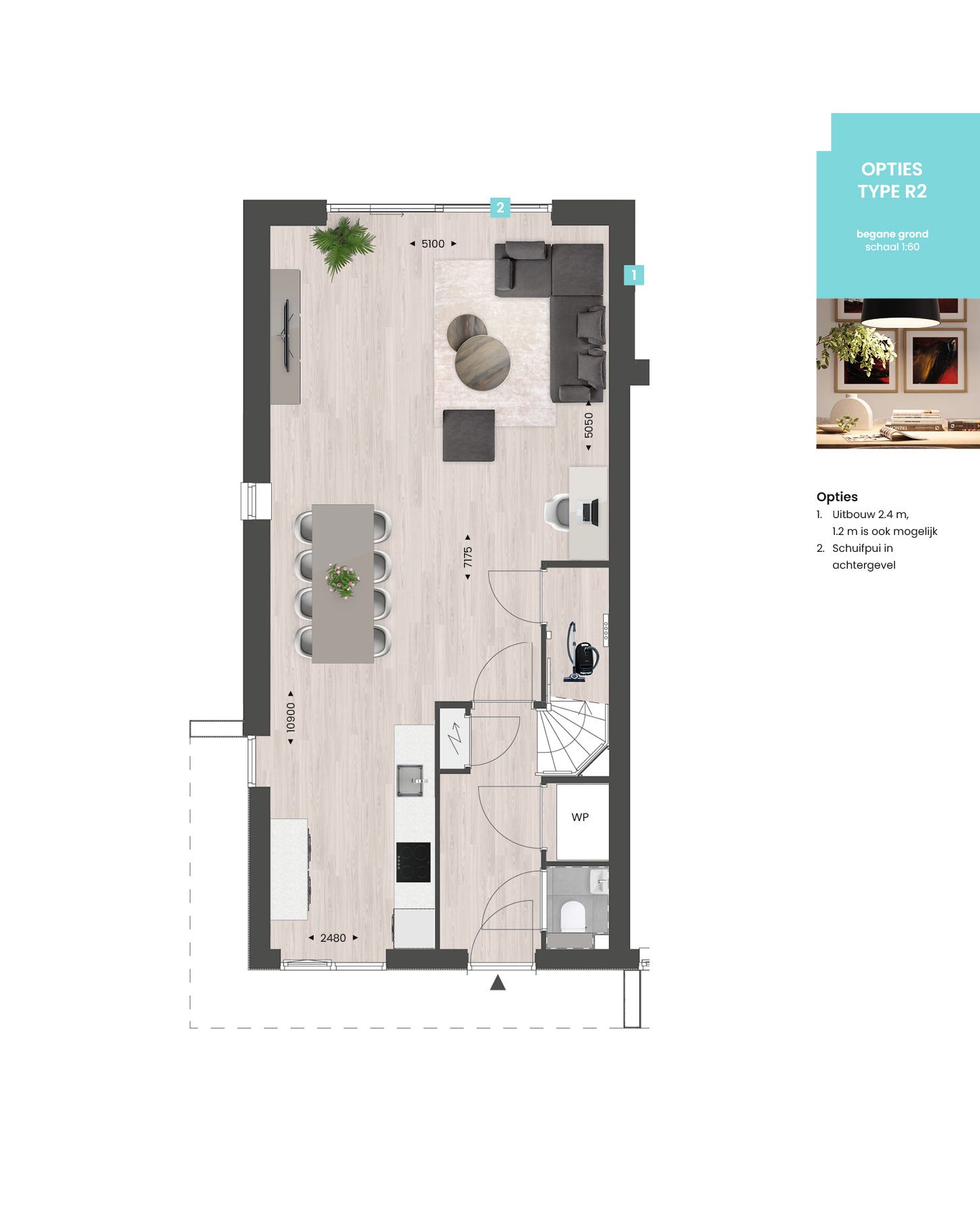 Foto 6 van Hoekwoning type R2 | (Bouwnr. 145)