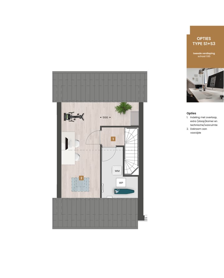 Foto 8 van Tussenwoning type S3 | (Bouwnr. 140)