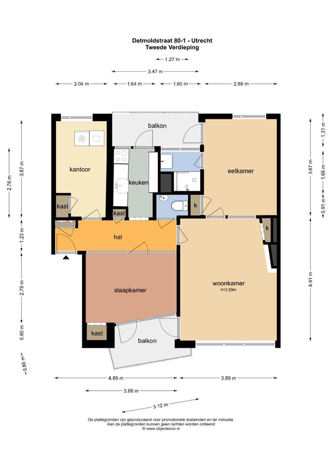 Foto 52 van Detmoldstraat 80-1