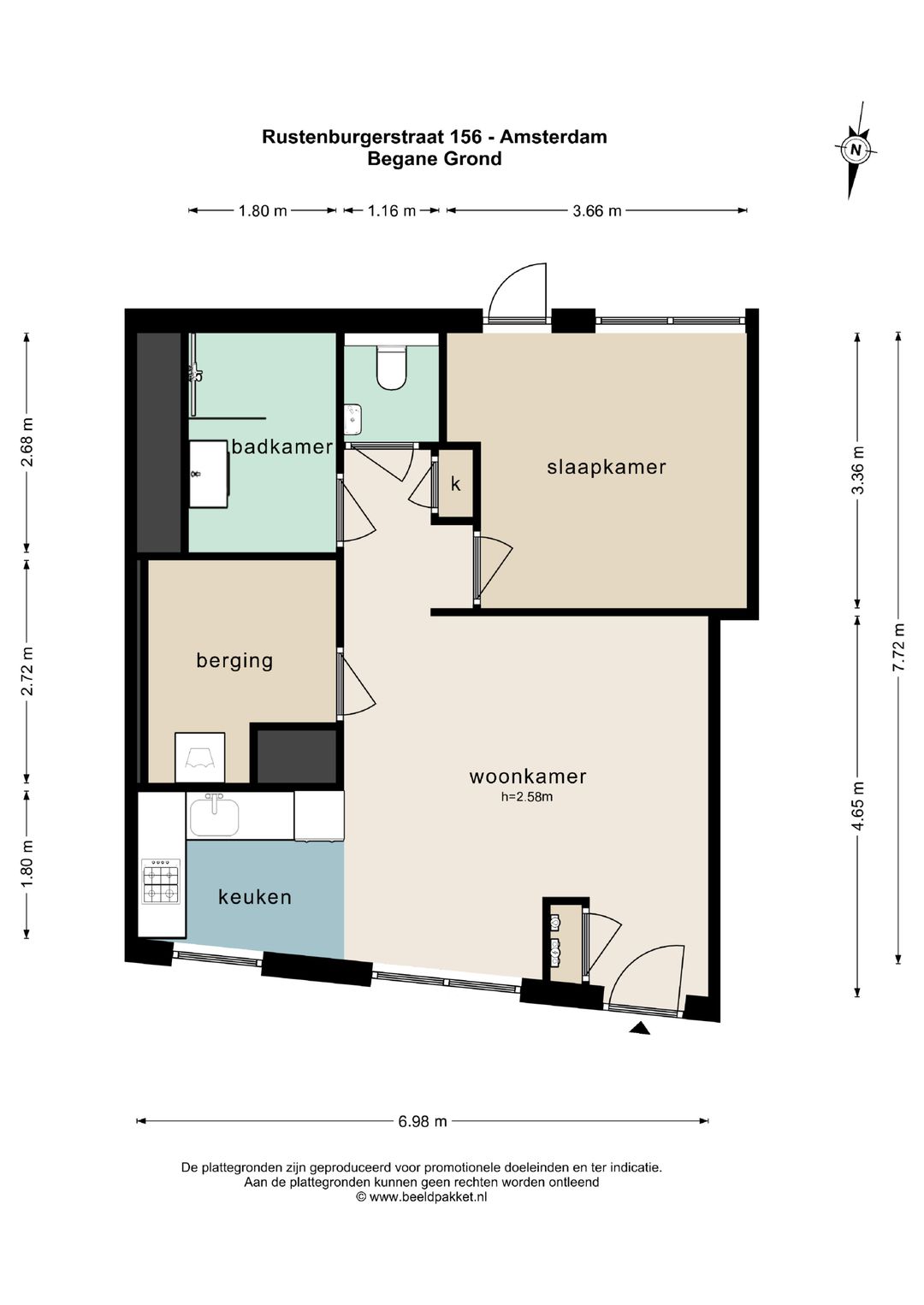 Foto 38 van Rustenburgerstraat 156