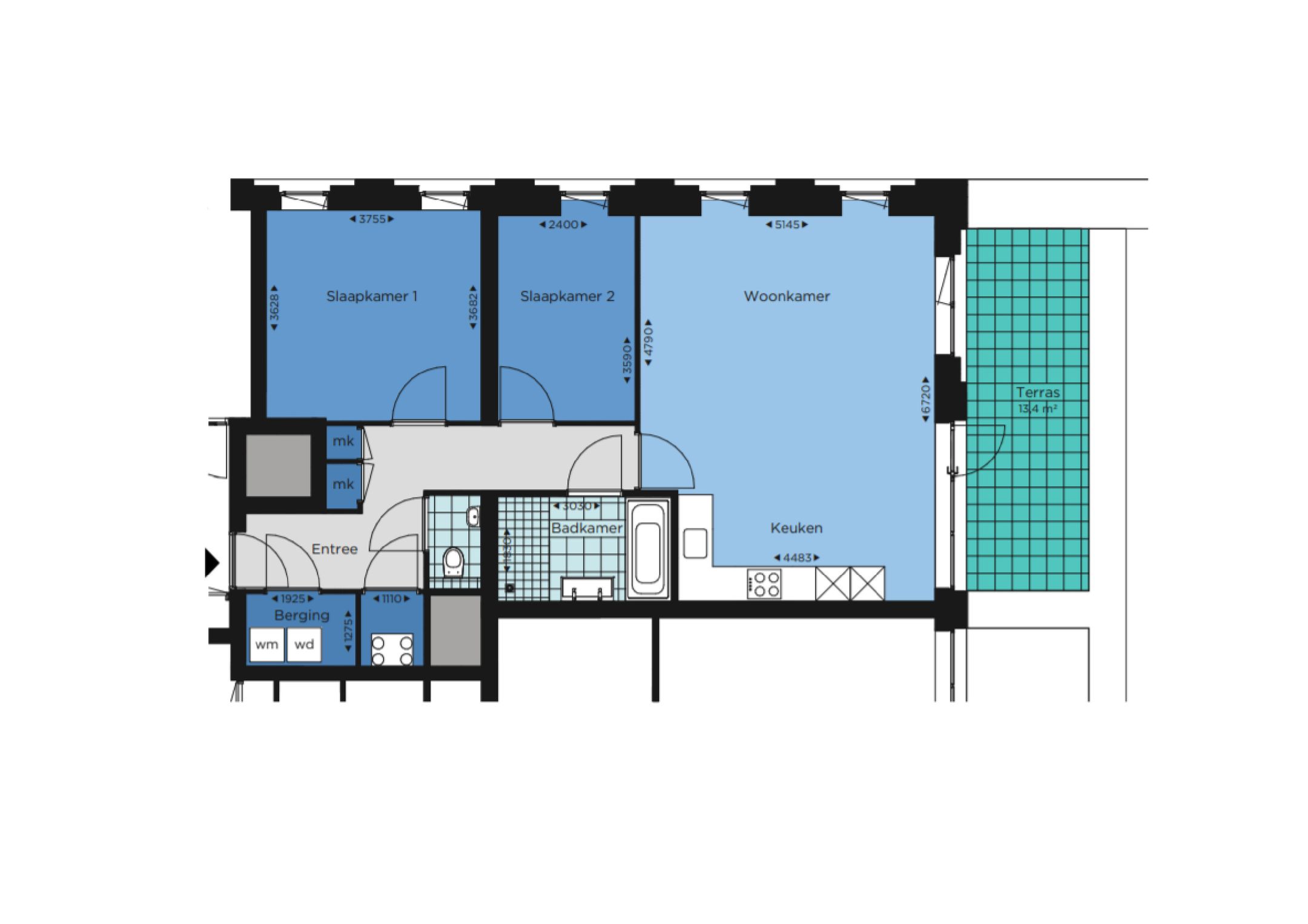 Foto 6 van Leo Smitstraat 7-C