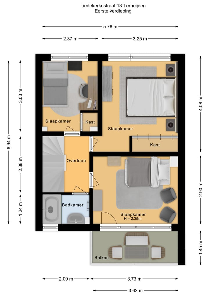 Foto 34 van Liedekerkestraat 13
