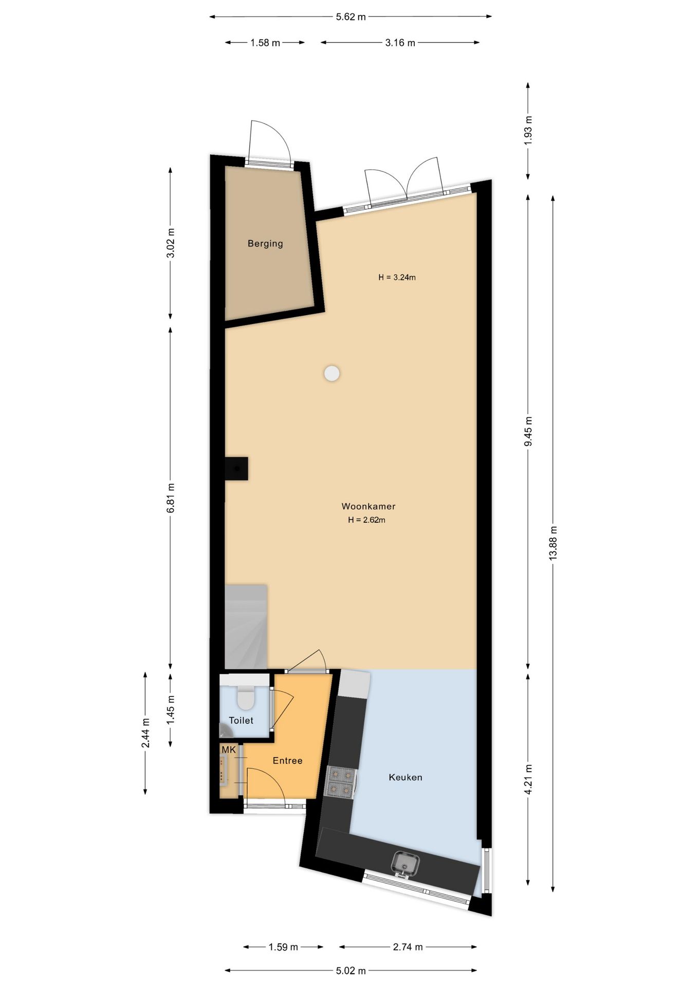 Foto 35 van Ambt. Dorknoperlaan 69