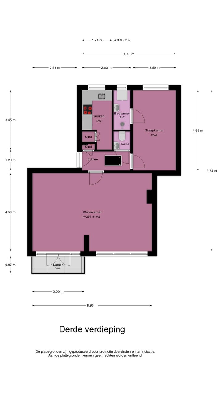 Foto 30 van Dickenslaan 52-2