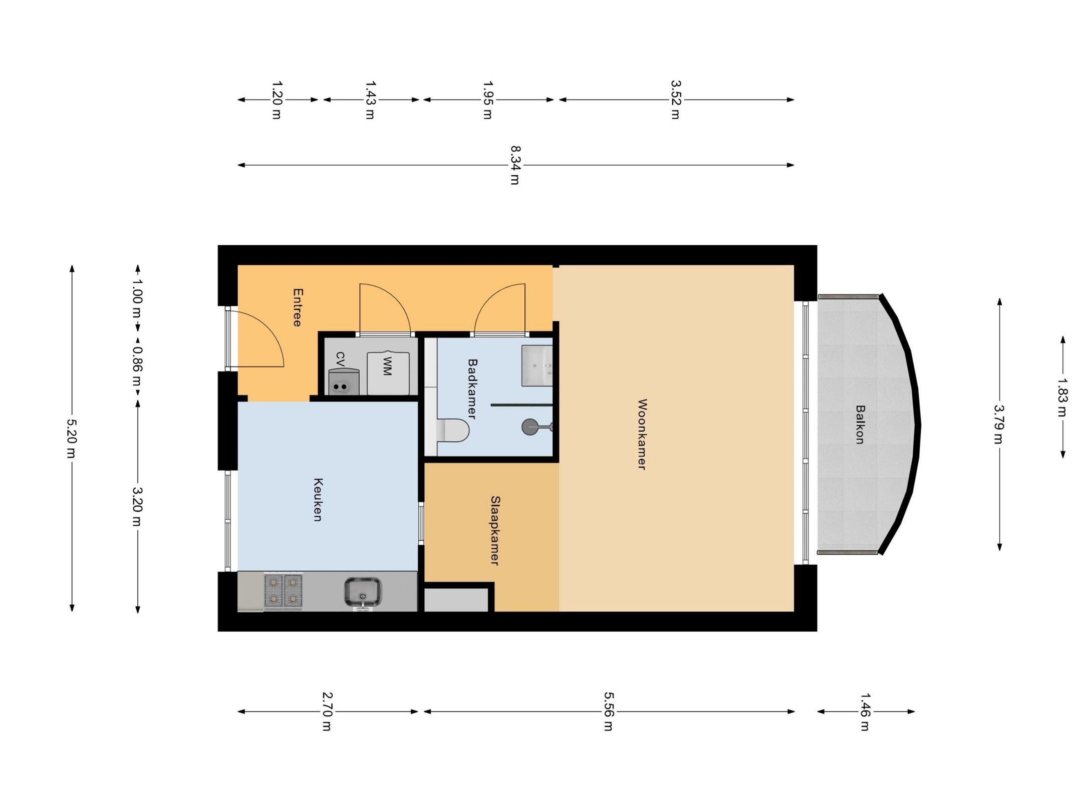 Foto 3 van Tweede Wittenburgerdwarsstraat 130