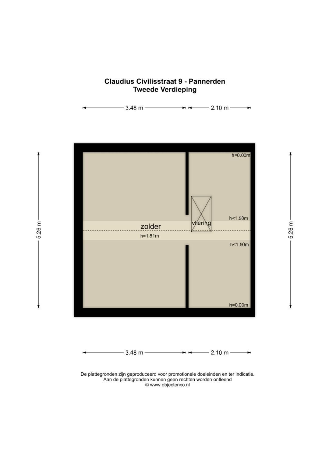 Foto 54 van Claudius Civilisstraat 9