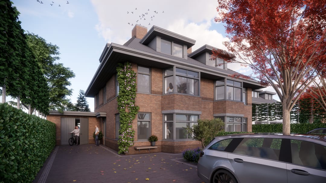 Foto 1 van Riante Dubbele villa's (Bouwnr. 1)