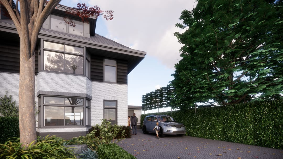 Foto 2 van Riante Dubbele villa's (Bouwnr. 3)