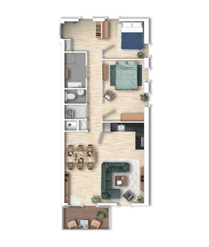 Foto 2 van Jan Tooropstraat 3-X