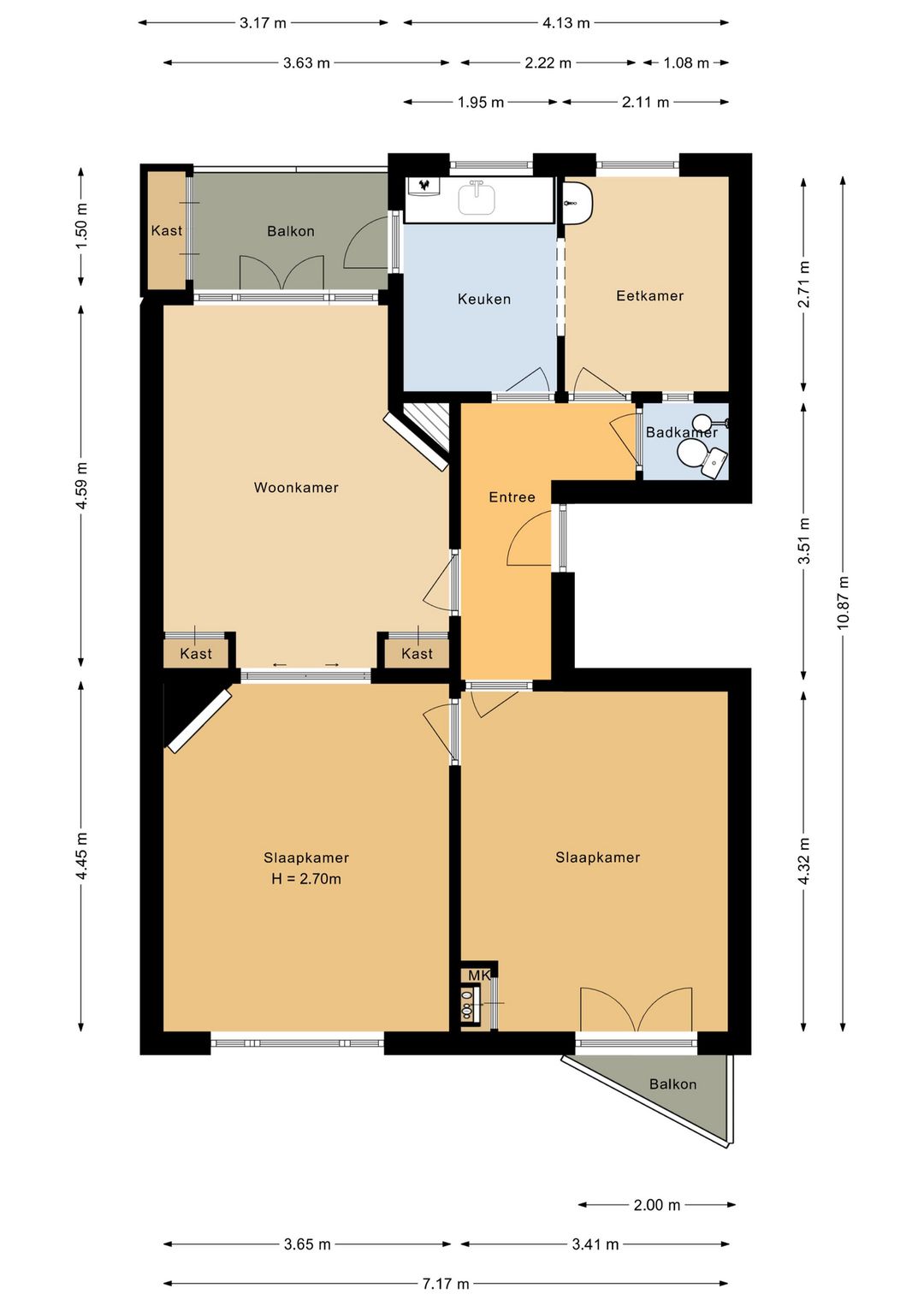 Foto 32 van Van Kinsbergenstraat 20-3