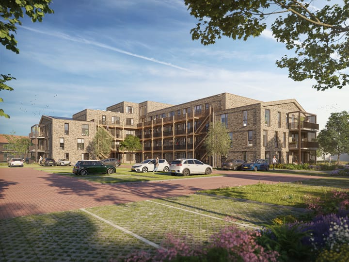 Foto 4 van 3 - KAMER APPARTEMENT (Bouwnr. 22)