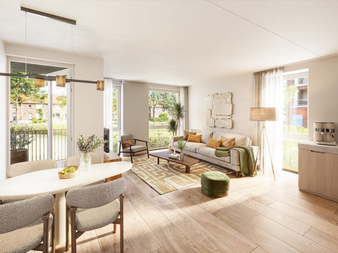 Foto 7 van BETAALBAAR 3 - KAMER APPARTEMENT (Bouwnr. 4)