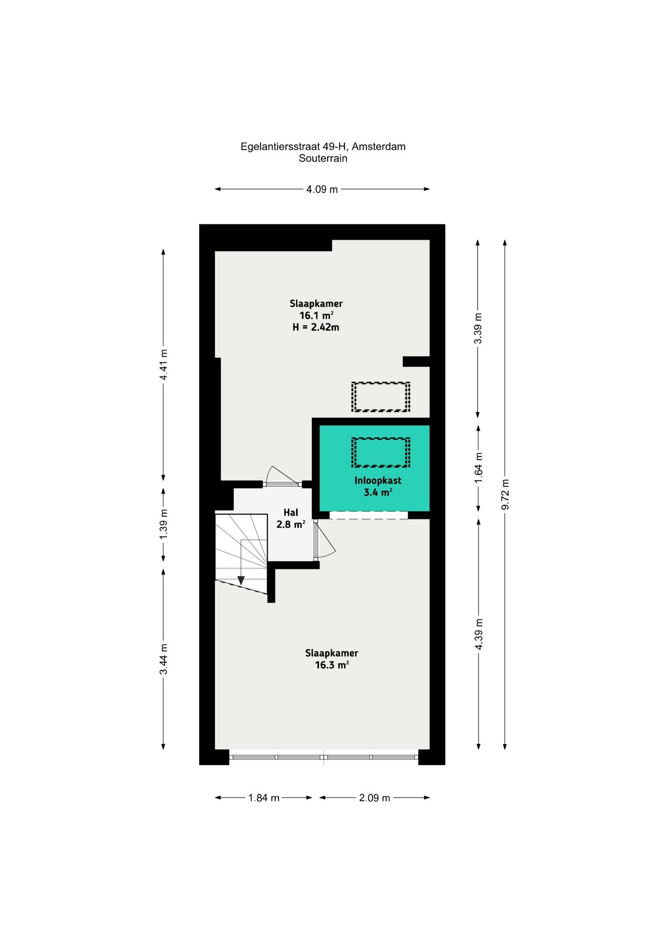 Foto 33 van Egelantiersstraat 49-H