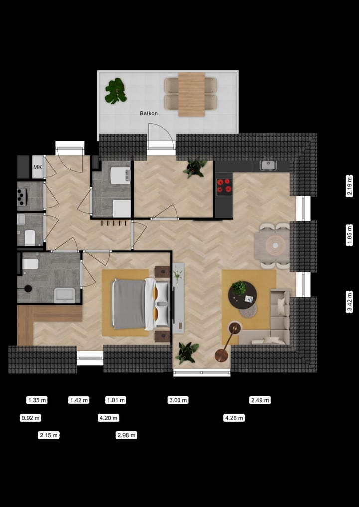 Photo 3 of Boomcateweg 1-05