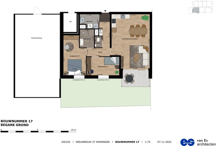 Foto 3 van appartement (Bouwnr. 17)