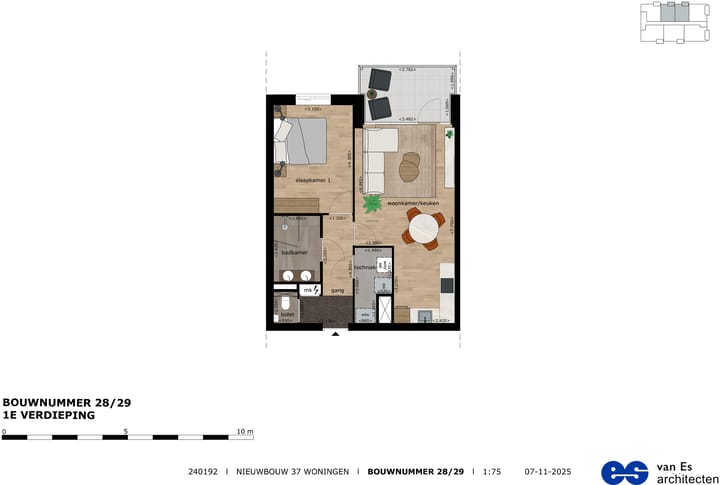 Foto 3 van appartement (Bouwnr. 29)