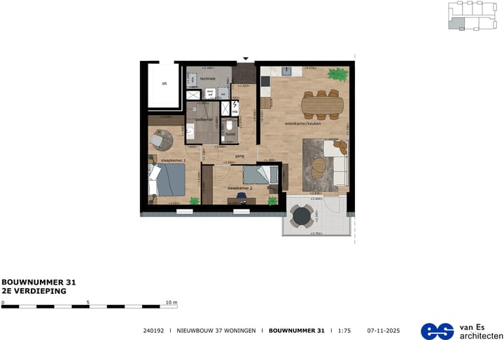Foto 3 van appartement (Bouwnr. 31)
