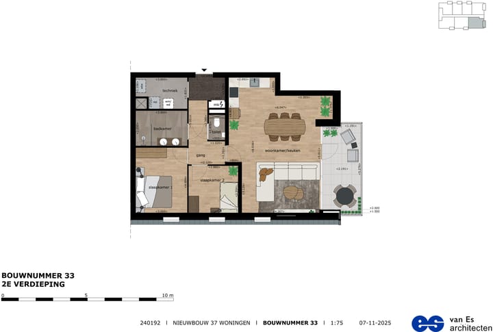 Photo 3 of appartement (Bouwnr. 33)