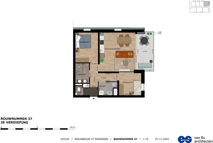 Foto 3 van appartement (Bouwnr. 37)