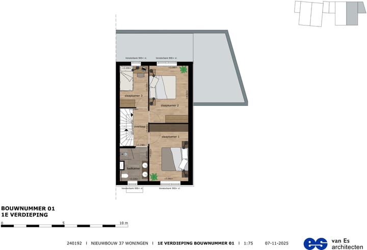 Foto 3 van Twee-onder-één kapwoning (Bouwnr. 1)