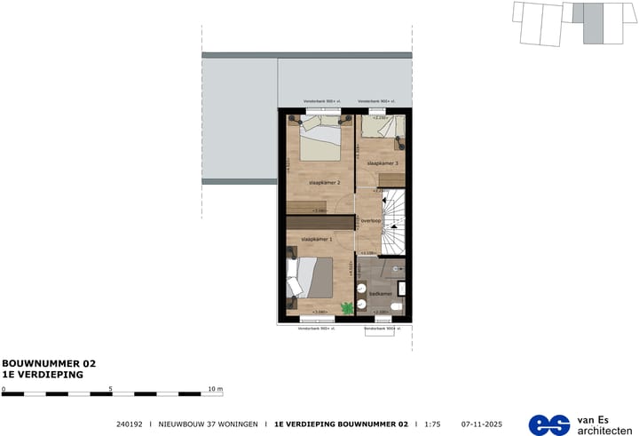 Foto 3 van Twee-onder-één kapwoning (Bouwnr. 2)