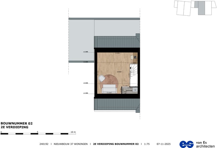 Foto 4 van Twee-onder-één kapwoning (Bouwnr. 2)