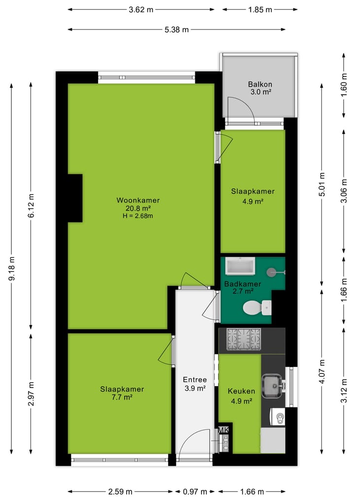 Foto 28 van Johannes Bosboomlaan 24