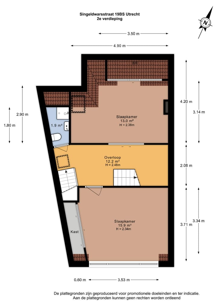 Foto 53 van Singeldwarsstraat 19-BS