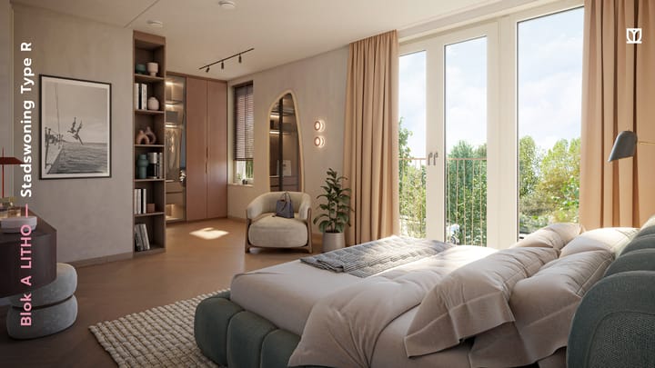 Photo 2 of 181 | LITHO | Stadswon Type R/XL | Blok A (Bouwnr. 181)