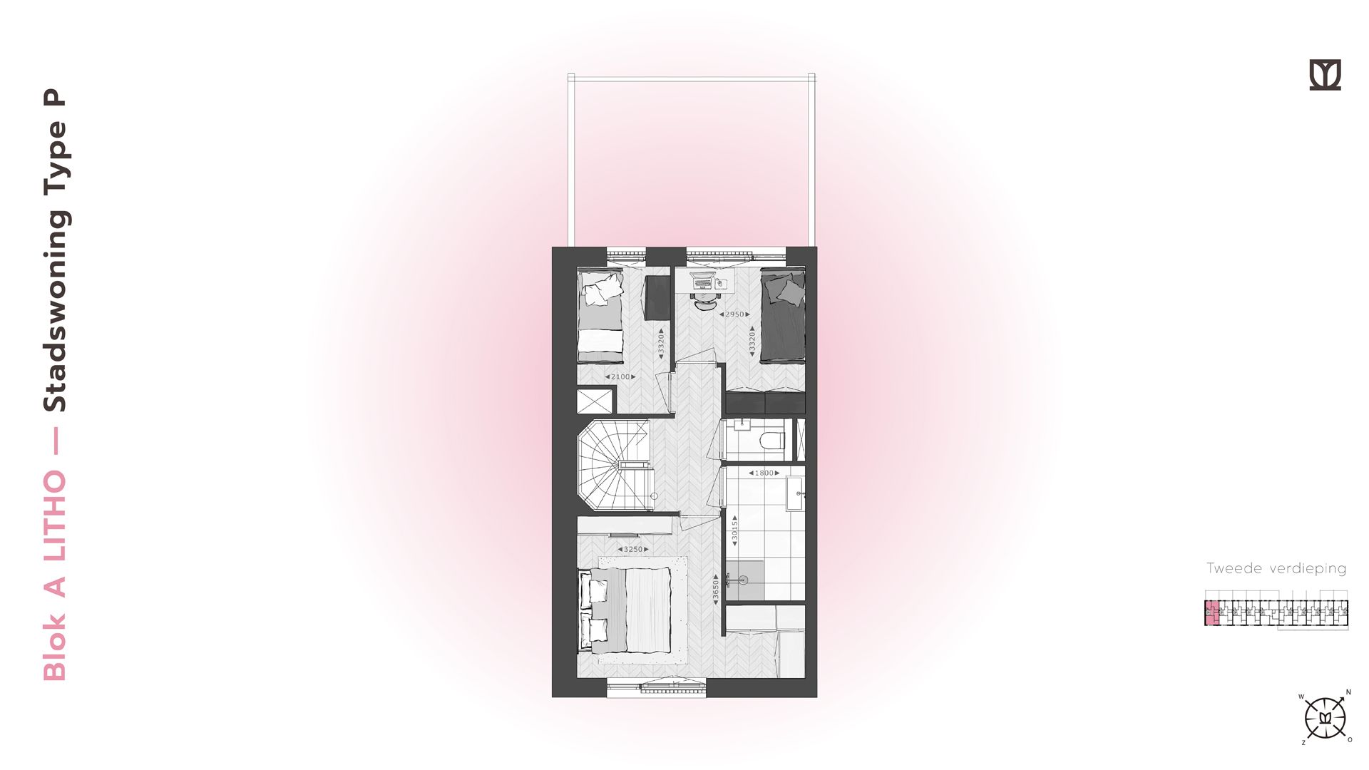 Foto 15 van 177 | LITHO | Stadswoning Type P/L | Blok A (Bouwnr. 177)