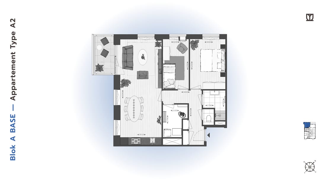 Foto 13 van 136 | BASE | Koopapp Type A/M | Blok A (Bouwnr. 136)